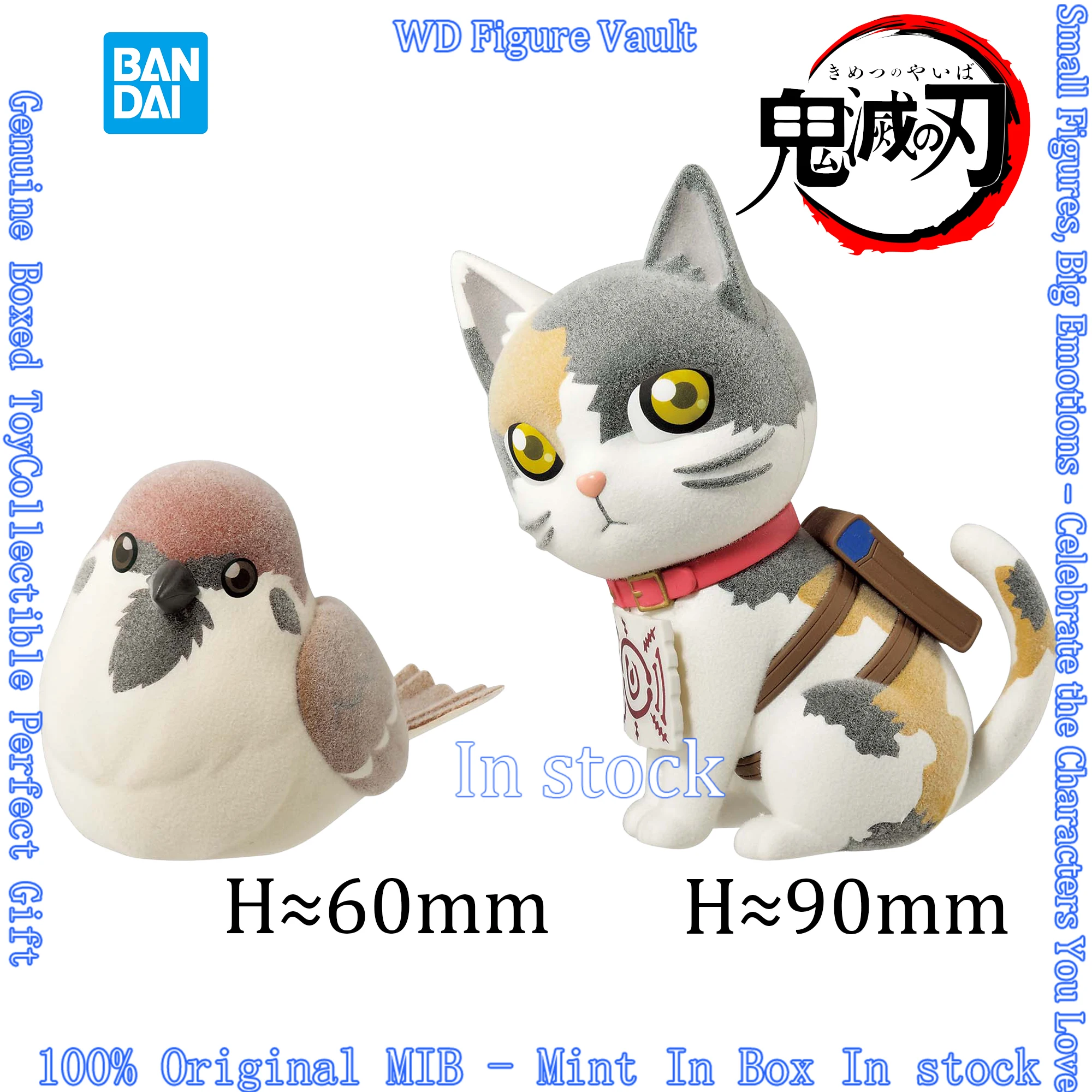 In stock Bandai Anime "Demon Slayer: Kimetsu no Yaiba" Fluffy Puffy Chuntaro & Chachamaru Anime Model Genuine Boxed Toy Gift
In stock Bandai Anime "Demon Slayer: Kimetsu no Yaiba" Fluffy Puffy Chuntaro & Chachamaru Anime Model Genuine Boxed Toy Gift