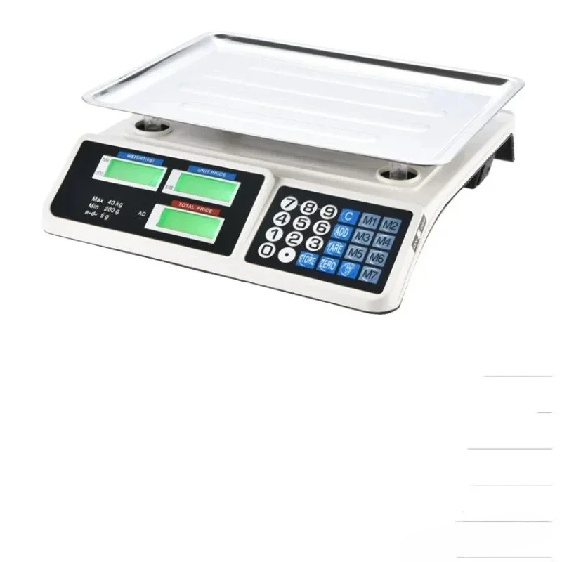 40kg High Quality Digital Counting Platform Scale Price Scale
40kg High Quality Digital Counting Platform Scale Price Scale