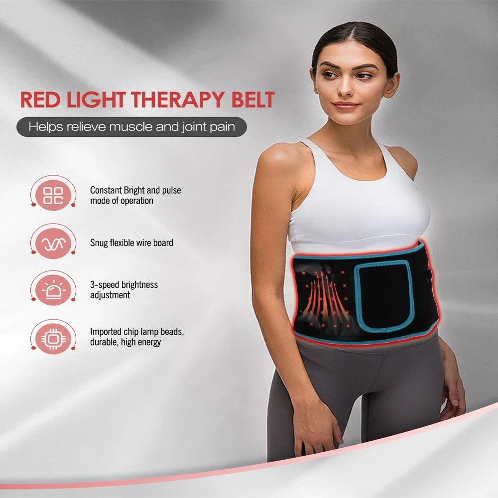 850nm 660nm Back pain relief Burning Fat Pack Slimming Machine Waist Heat Pad Whole Body 105 led red and infrared treatment band
850nm 660nm Back pain relief Burning Fat Pack Slimming Machine Waist Heat Pad Whole Body 105 led red and infrared treatment band