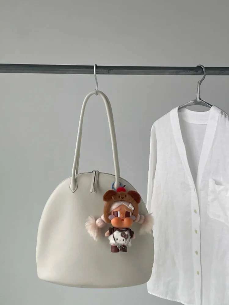 Tote Bag Milk White Handbag Women's Commuter Bag Soft PU Leather Shoulder Strap Korean Style Summer New Arrival
Tote Bag Milk White Handbag Women's Commuter Bag Soft PU Leather Shoulder Strap Korean Style Summer New Arrival