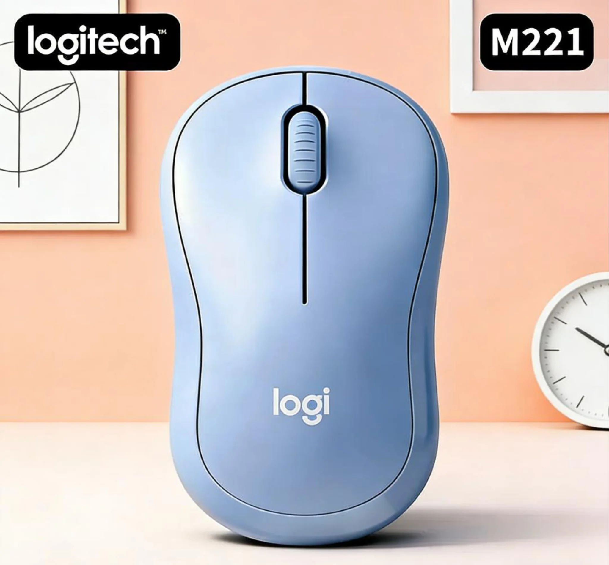 Logitech M221 Silent Wireless Gaming Mouse Lightweight Ergonomic Dual-Mode High Precision Durable Esports Mouse + M750/M650/G203
Logitech M221 Silent Wireless Gaming Mouse Lightweight Ergonomic Dual-Mode High Precision Durable Esports Mouse + M750/M650/G203