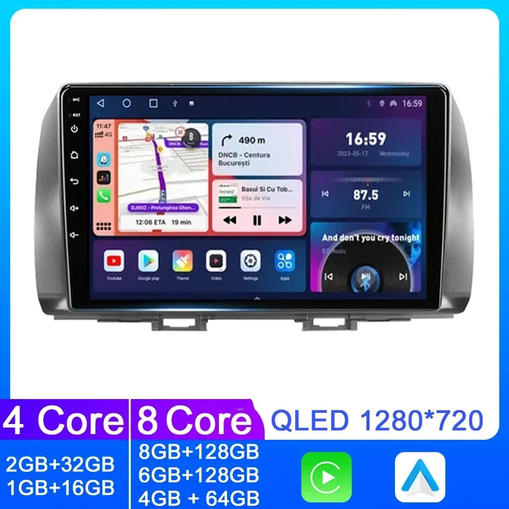 4G+64G Car Radio Video Android 14 For Toyota BB 2 Daihatsu Materia 2005 - 2016 Autoradio GPS Navigation Multimedia Playe Stereo
4G+64G Car Radio Video Android 14 For Toyota BB 2 Daihatsu Materia 2005 - 2016 Autoradio GPS Navigation Multimedia Playe Stereo