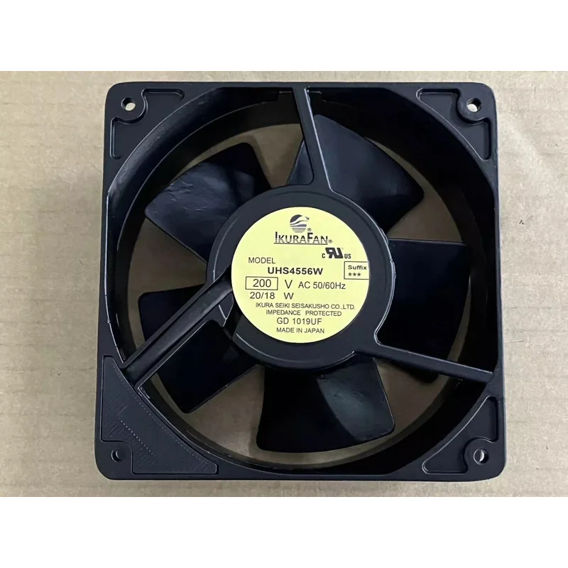 Для IKURAFAN UHS4556W Цельнометаллический высокотемпературный вентилятор AC200V 20/18W 120*120*38 мм
Для IKURAFAN UHS4556W Цельнометаллический высокотемпературный вентилятор AC200V 20/18W 120*120*38 мм