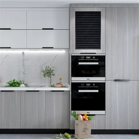 Wood Grain Vinyl Wallpaper for Door Wardrobe Cupboard Table Furniture Waterproof Self Adhesive Stickers Mobile Home Decor Film