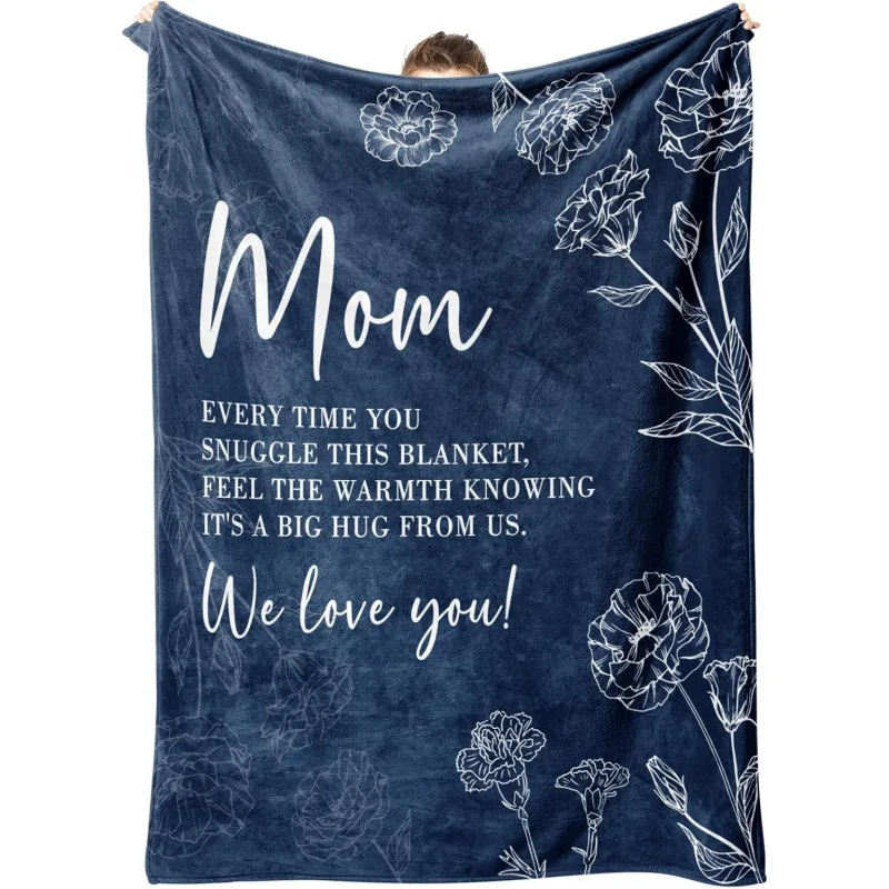 Gifts for Mothers Day Mom Birthday Gift Blanket for Women from Daughter Son, We Love You Present for Mothers
Gifts for Mothers Day Mom Birthday Gift Blanket for Women from Daughter Son, We Love You Present for Mothers