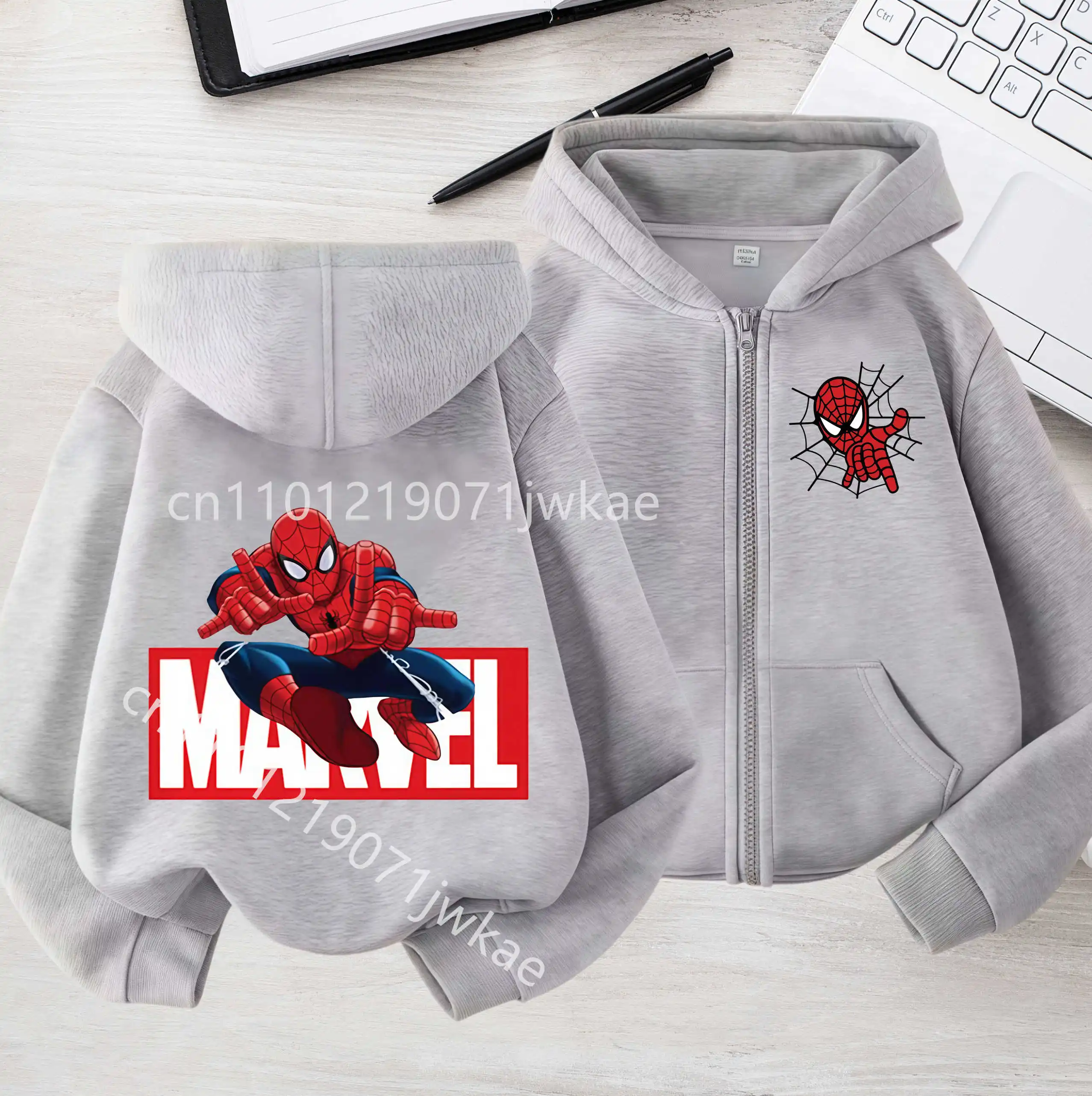 Girls and Boys Marvel Super Hero Hoodie Spider-Man Avengers Kids Spring Autumn Baby Zipper Anime Sweatshirt Trendy Tracksuit
Girls and Boys Marvel Super Hero Hoodie Spider-Man Avengers Kids Spring Autumn Baby Zipper Anime Sweatshirt Trendy Tracksuit