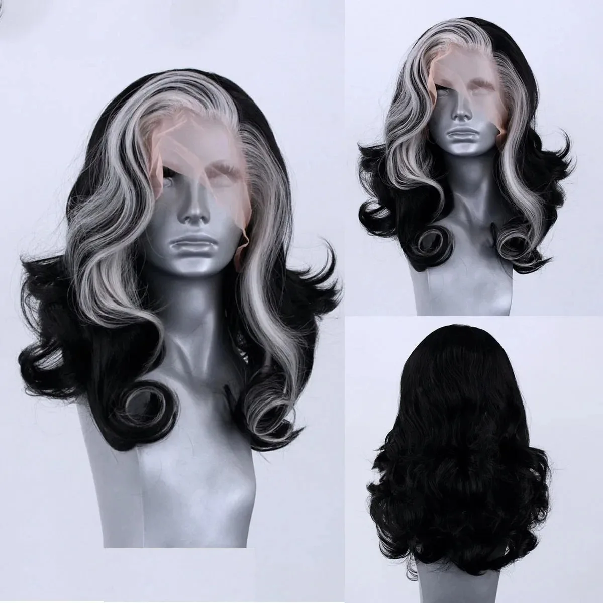 Черно-белый парик с мелированием, 13x4 HD, короткий, с эффектом Body Wave, на кружевной основе, синтетический, предварительно прорезанный, без клея, для повседневной носки, распродажа
Черно-белый парик с мелированием, 13x4 HD, короткий, с эффектом Body Wave, на кружевной основе, синтетический, предварительно прорезанный, без клея, для повседневной носки, распродажа