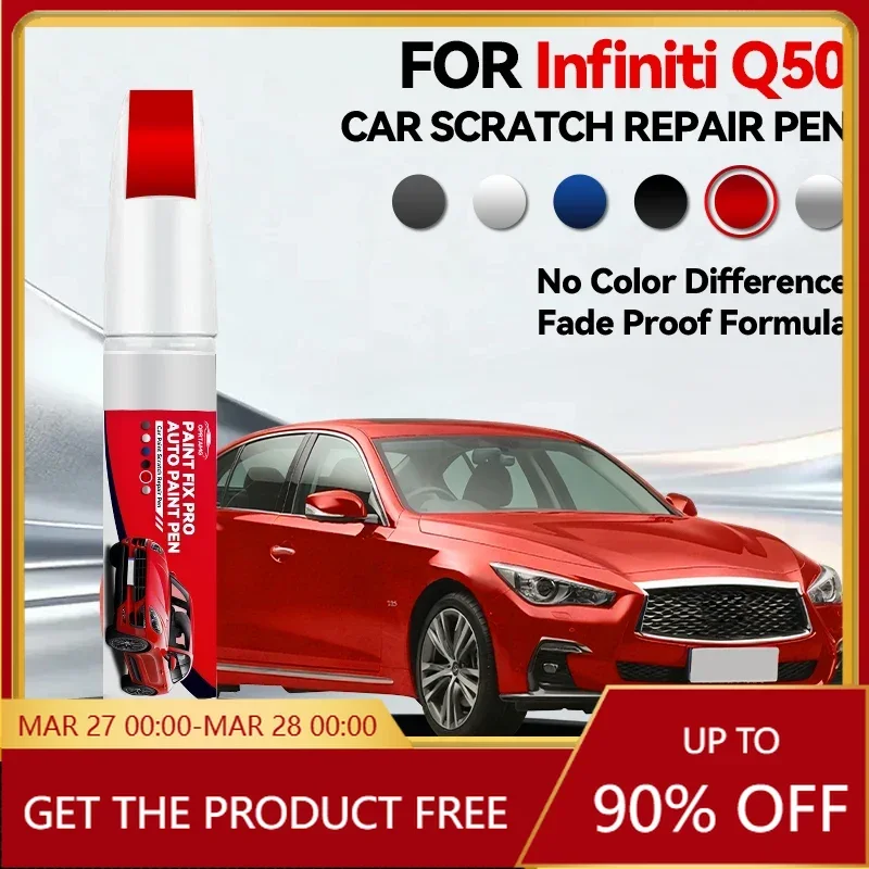 Ручка-корректор для ремонта лакокрасочного покрытия автомобиля INFINITI Q50 (2013-2025), средство для удаления царапин, аксессуары для авто, черный, белый, серебристый, серый цвета
Ручка-корректор для ремонта лакокрасочного покрытия автомобиля INFINITI Q50 (2013-2025), средство для удаления царапин, аксессуары для авто, черный, белый, серебристый, серый цвета