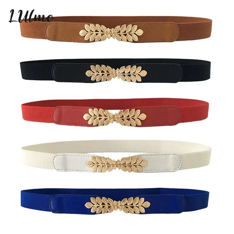 Fashion Women PU Black White Waist Band Thin Elastic Waist Belt Dress Apparel Accessories Cinturon Mujer Hot Sale
Fashion Women PU Black White Waist Band Thin Elastic Waist Belt Dress Apparel Accessories Cinturon Mujer Hot Sale