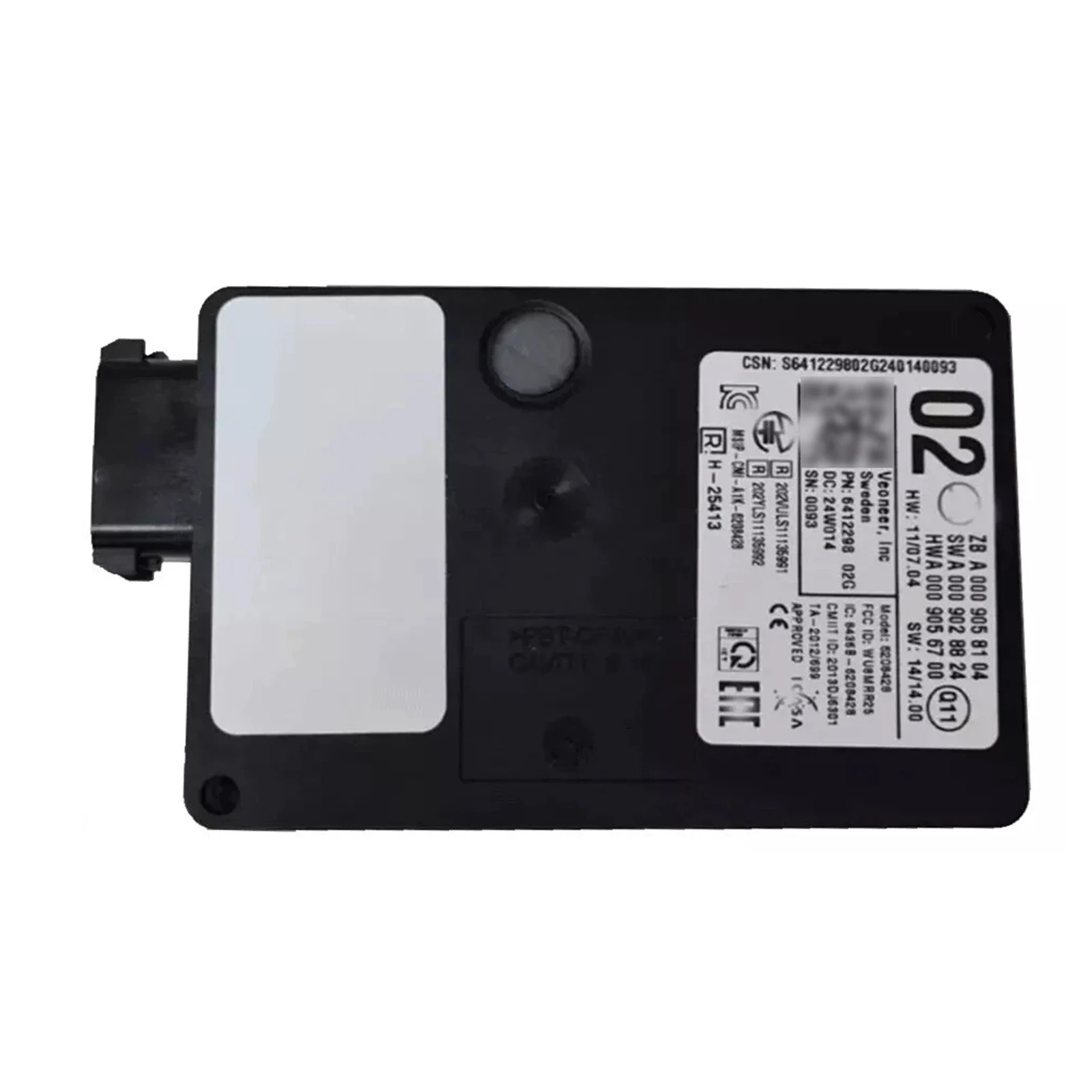 Radar Sensor Distronic Control Unit A0009058104 for W205 W222 W253
Radar Sensor Distronic Control Unit A0009058104 for W205 W222 W253