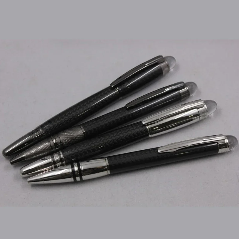 Luxury Black Carbon Fiber Roller Ball Ballpoint Pens with Crystal Head Stationery Office Business Write Gift Pen
Luxury Black Carbon Fiber Roller Ball Ballpoint Pens with Crystal Head Stationery Office Business Write Gift Pen