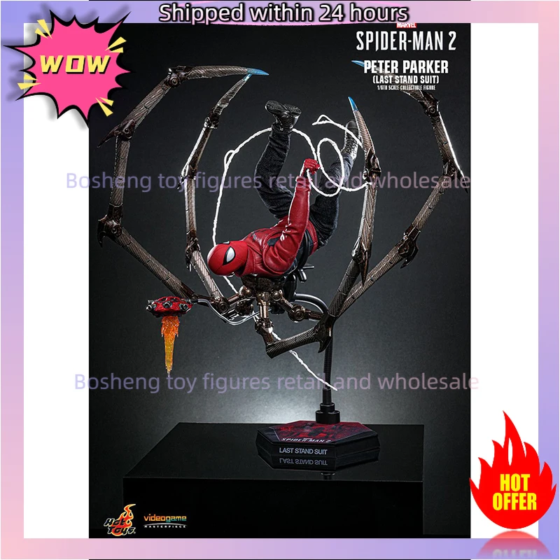 Original Hot Toys Exclusive HT VGM71 Spider Man Spiderman 2 Peter Parker Last Stand Suit 1/6th In Stock Anime Action Model Toys
Original Hot Toys Exclusive HT VGM71 Spider Man Spiderman 2 Peter Parker Last Stand Suit 1/6th In Stock Anime Action Model Toys