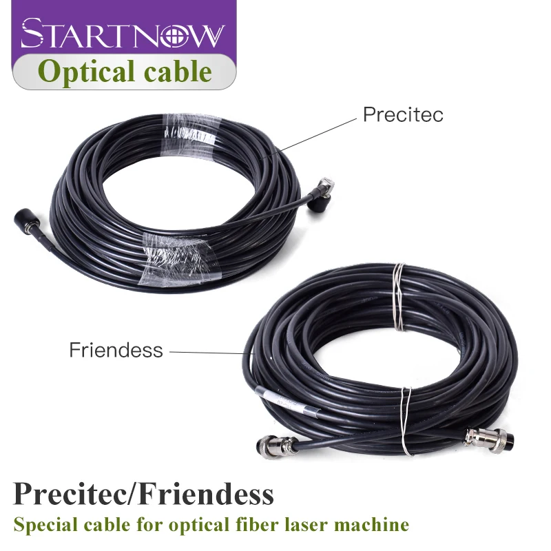 Startnow Precitec-20m and Friendess fiber optic cables for fiber laser output suitable for industrial-grade cutting and welding
Startnow Precitec-20m and Friendess fiber optic cables for fiber laser output suitable for industrial-grade cutting and welding