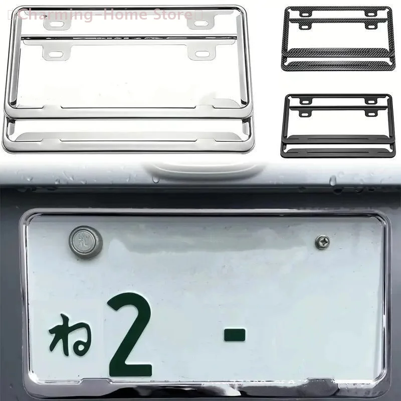 【M】1/2PCS License Plate Frame Stainless Steel Car License Plate Cover Car Accessory For Japanese Standard License Plate
【M】1/2PCS License Plate Frame Stainless Steel Car License Plate Cover Car Accessory For Japanese Standard License Plate