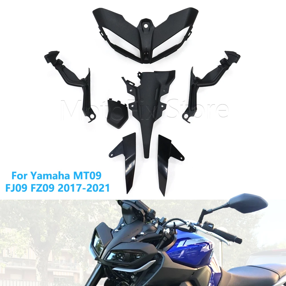 For Yamaha MT09 FJ09 FZ09 MT FJ FZ 09 2017-2021 Motorcycle Front Headlight Shell Headlight Shield Side Hood Fairing Bracket
For Yamaha MT09 FJ09 FZ09 MT FJ FZ 09 2017-2021 Motorcycle Front Headlight Shell Headlight Shield Side Hood Fairing Bracket