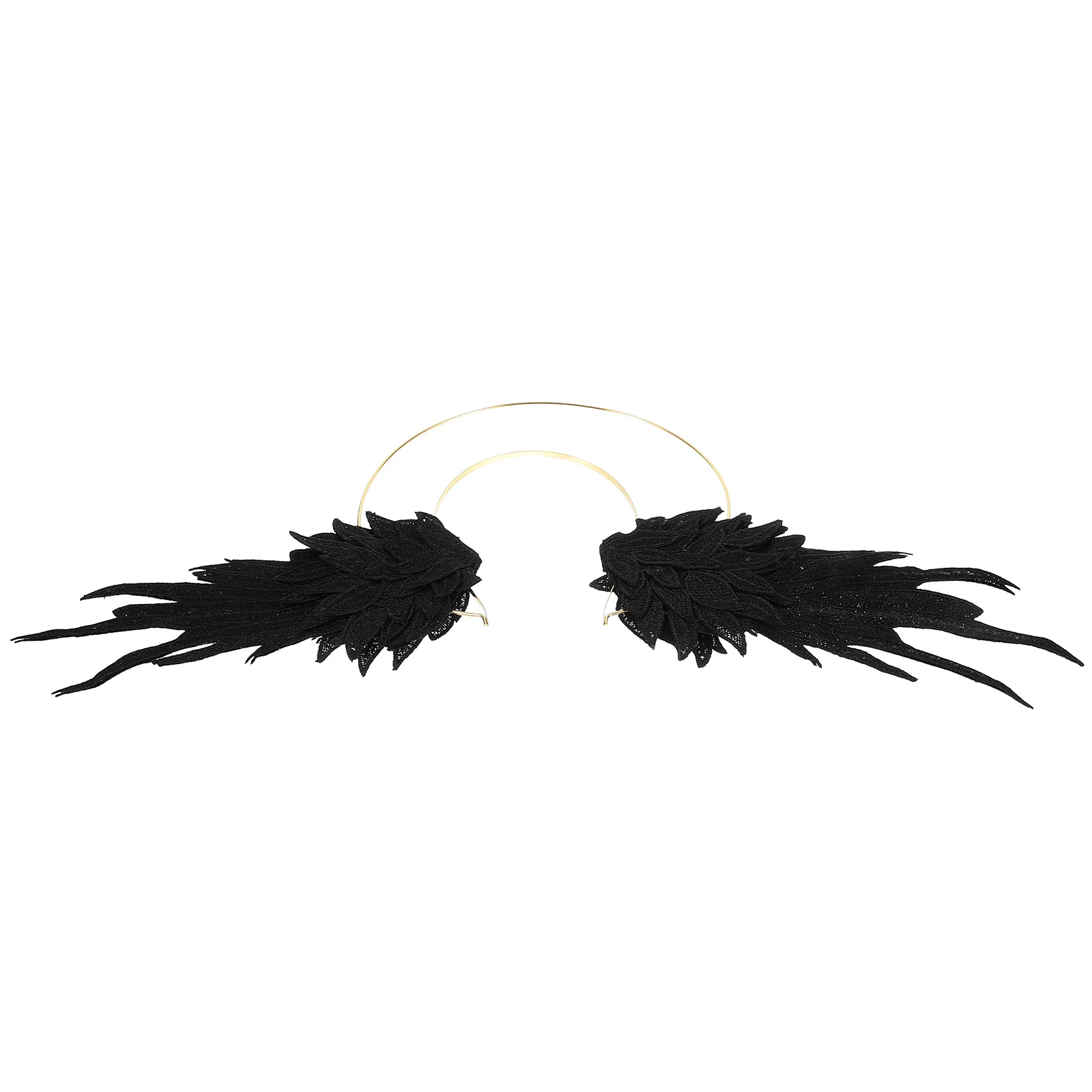 Gothic Hair Accessories Winged Black Metal Comfortable Lolita Angel Cosplay Halloween Party Photoshoot
Gothic Hair Accessories Winged Black Metal Comfortable Lolita Angel Cosplay Halloween Party Photoshoot