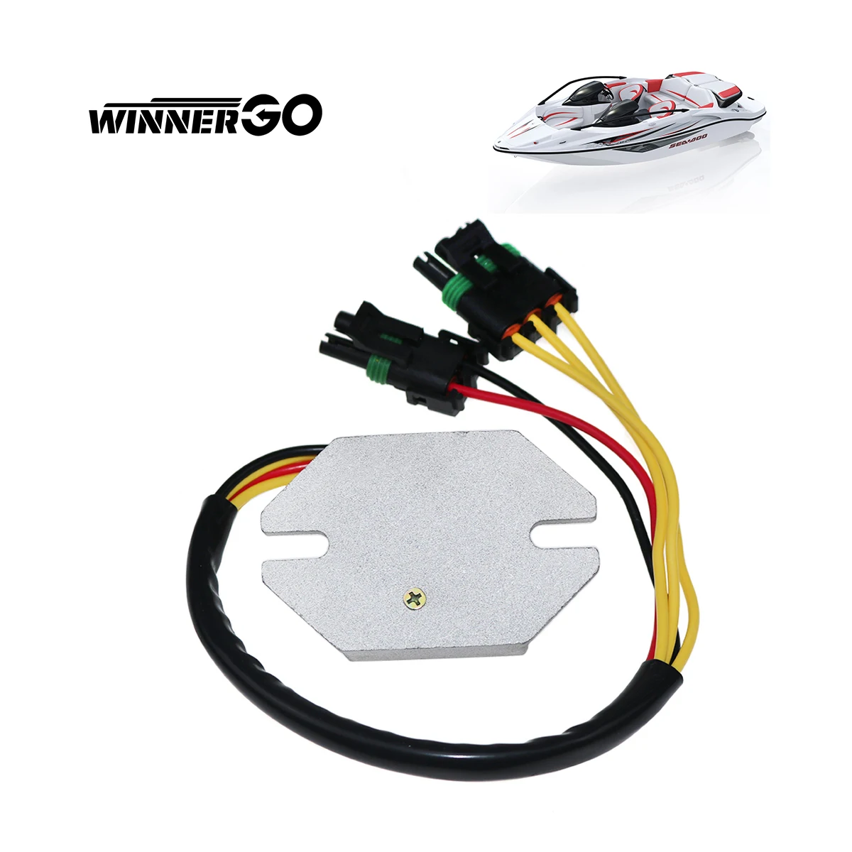 WINNERGO регулятор напряжения Выпрямитель для Sea-doo 800XP 800GSX Speedster 1564cc 780cc Challenger 1800 720cc 278001240 278001073
WINNERGO регулятор напряжения Выпрямитель для Sea-doo 800XP 800GSX Speedster 1564cc 780cc Challenger 1800 720cc 278001240 278001073