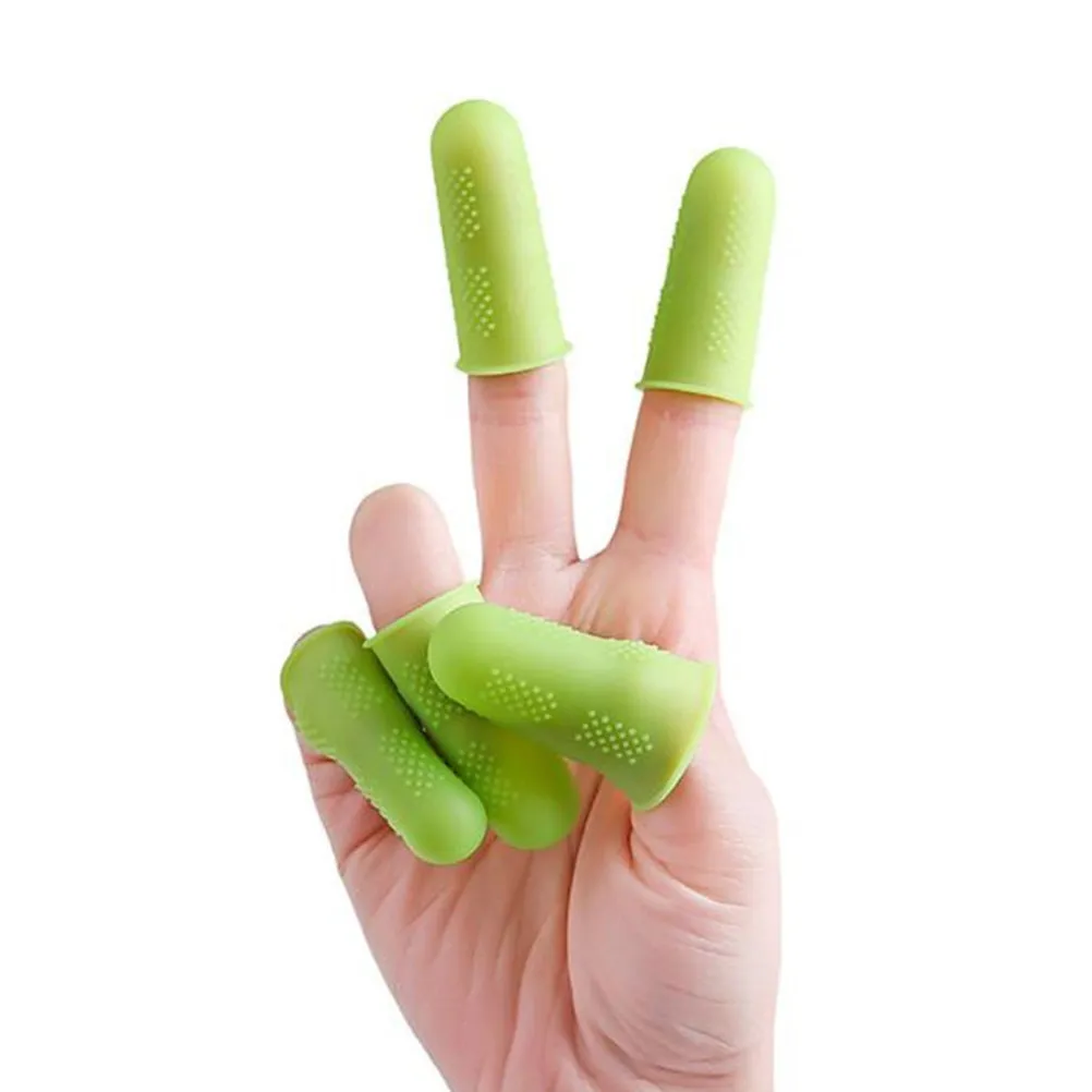 12Pcs Silicone Finger Covers Anti-Scald Anti-Scratch Protective Elastic Reusable Finger Protectors for Home Kitchen Workshop
12Pcs Silicone Finger Covers Anti-Scald Anti-Scratch Protective Elastic Reusable Finger Protectors for Home Kitchen Workshop