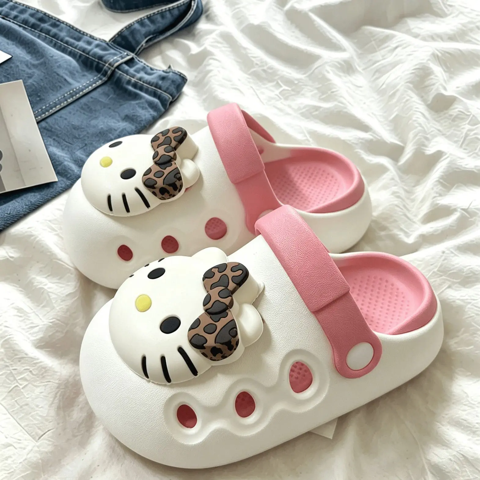 Fashion Kids Sanrio Character Adorable Cartoon Ornament Adjustable Strap Design Breathable Non-Slip Eva Casual Slip-On Footwear
Fashion Kids Sanrio Character Adorable Cartoon Ornament Adjustable Strap Design Breathable Non-Slip Eva Casual Slip-On Footwear