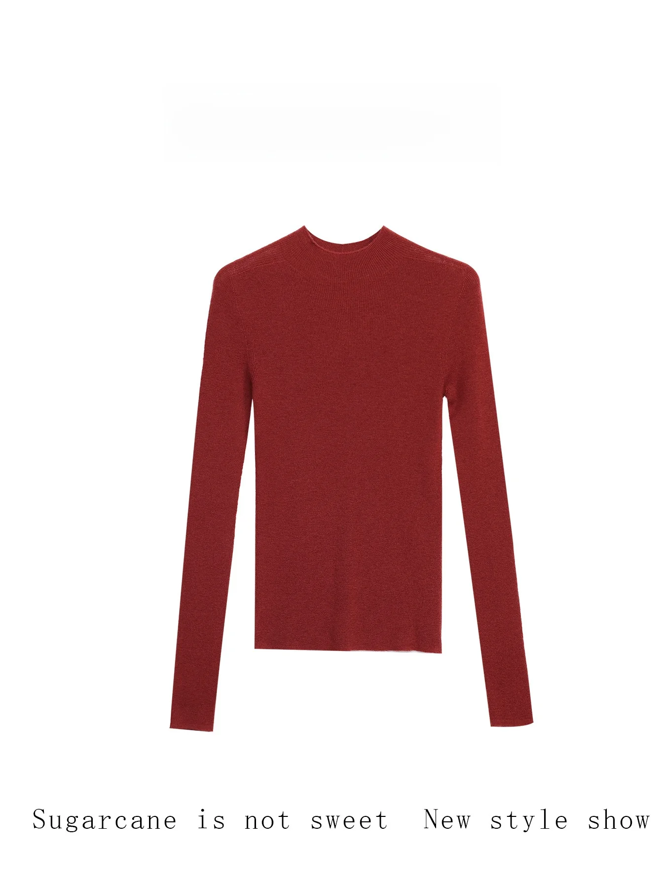 New Chinese Sle Women's Knitted Sweater f High Collar Base irt Inner Wear YANG GZ Soft Sugar Cotton Long Sve Top
New Chinese Sle Women's Knitted Sweater f High Collar Base irt Inner Wear YANG GZ Soft Sugar Cotton Long Sve Top