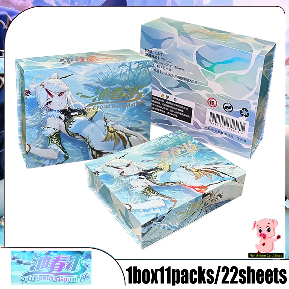 YISIJIUTAN: полный пруд с брызгами, игровые карты богини, коробка Waifu Booster Box CCG ACG Doujin, игрушки и подарок для хобби
YISIJIUTAN: полный пруд с брызгами, игровые карты богини, коробка Waifu Booster Box CCG ACG Doujin, игрушки и подарок для хобби