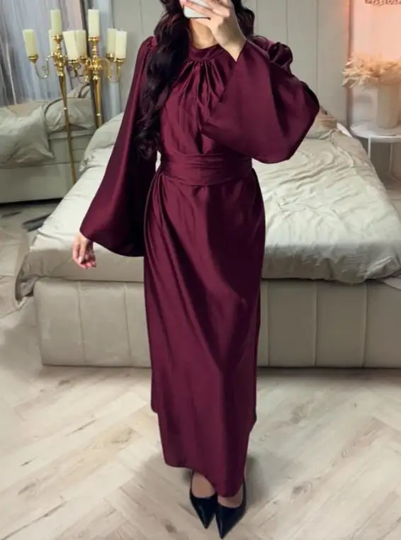 2025 Autumn/Winter New Women's Fashion Elegant High End Long Sleeve Long Skirt Dress Women's Wear
2025 Autumn/Winter New Women's Fashion Elegant High End Long Sleeve Long Skirt Dress Women's Wear
