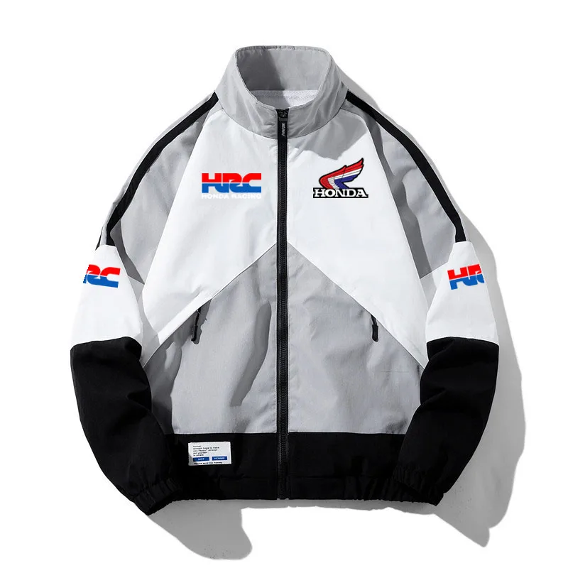2026 Honda Racing Logo Jacket Hip Hop Style Men High Street Patchwork Color Block Windbreaker Unisex Spring Autumn Thin Zipper J
2026 Honda Racing Logo Jacket Hip Hop Style Men High Street Patchwork Color Block Windbreaker Unisex Spring Autumn Thin Zipper J
