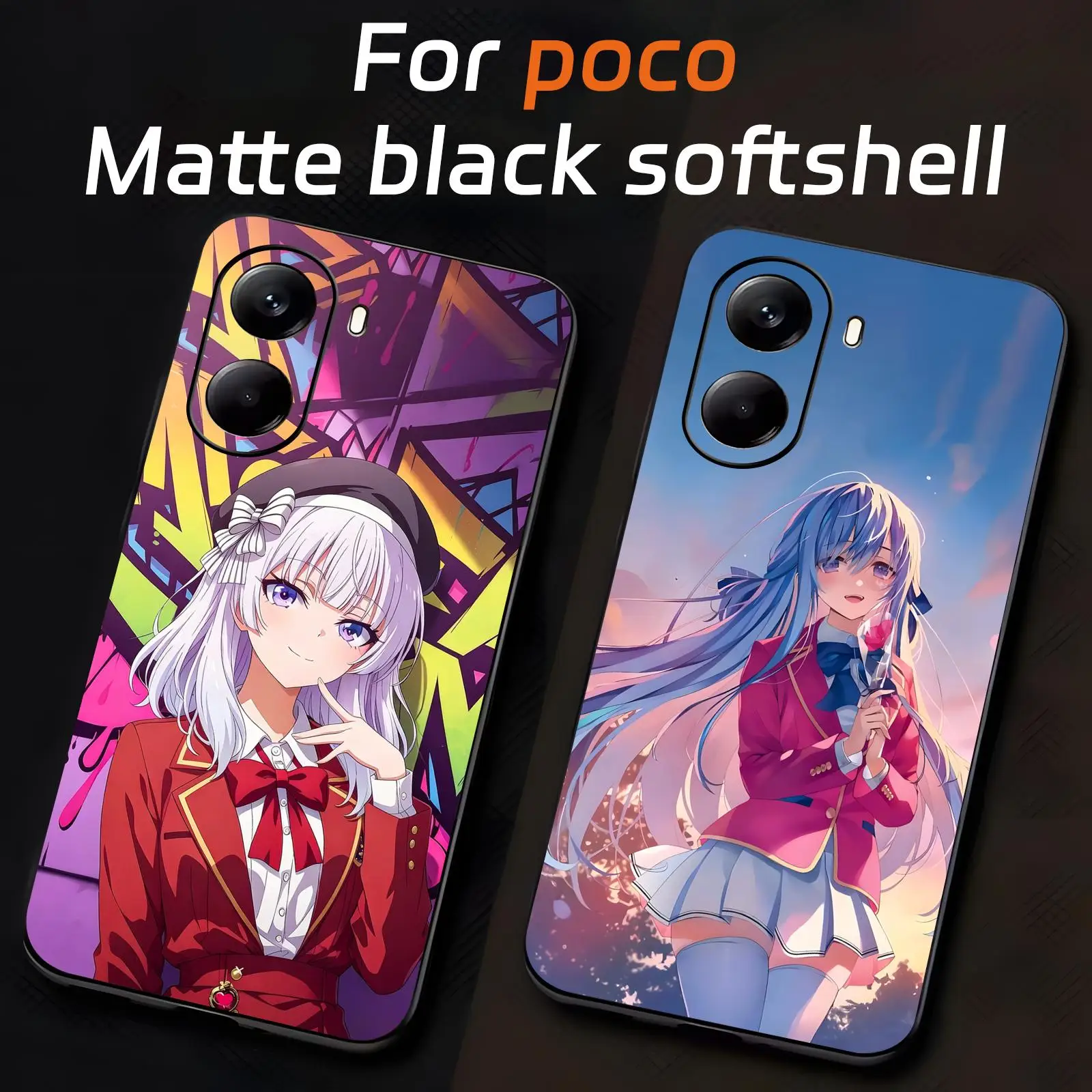 Phone Case For Xiaomi POCO M7 M6 M5 X7 X6 X5 F7 F6 F5 Pro 5G Soft black Shockproof Cover CLASSROOM OF THE ELITE IV
Phone Case For Xiaomi POCO M7 M6 M5 X7 X6 X5 F7 F6 F5 Pro 5G Soft black Shockproof Cover CLASSROOM OF THE ELITE IV