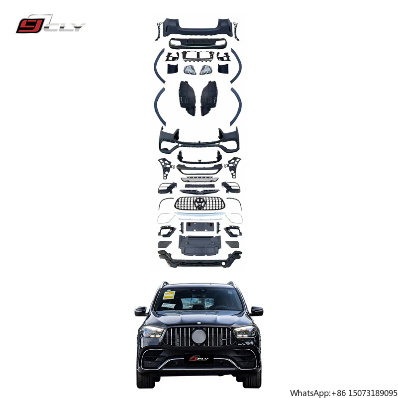 Комплекты кузова CLY автозапчастей, комплект кузова переднего и заднего бампера для GLE W167 GLE63, обновленное состояние Bodykit, новый
Комплекты кузова CLY автозапчастей, комплект кузова переднего и заднего бампера для GLE W167 GLE63, обновленное состояние Bodykit, новый