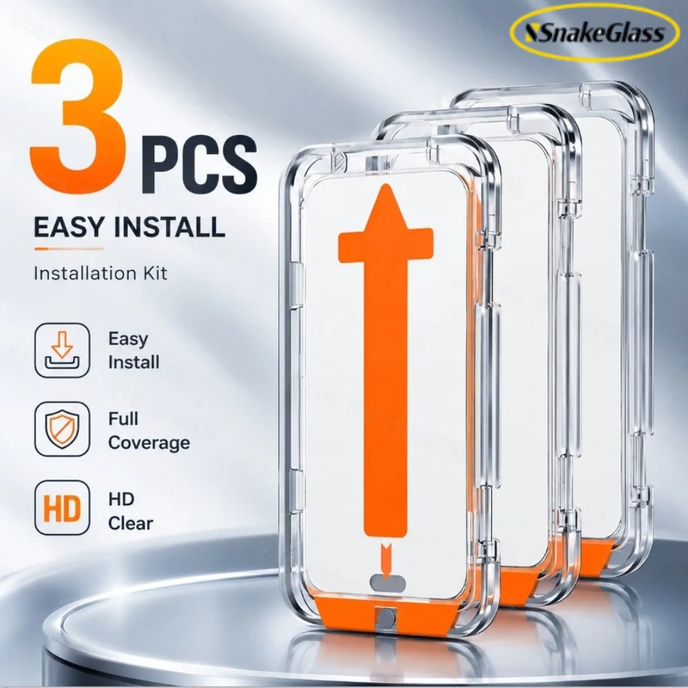3Packs Screen Protectors for IPhone 17 Pro Max Pro 16 Plus 16E 17e Air High-Quality Material for iphone 11-16 Pro Max 15 16Plus
3Packs Screen Protectors for IPhone 17 Pro Max Pro 16 Plus 16E 17e Air High-Quality Material for iphone 11-16 Pro Max 15 16Plus