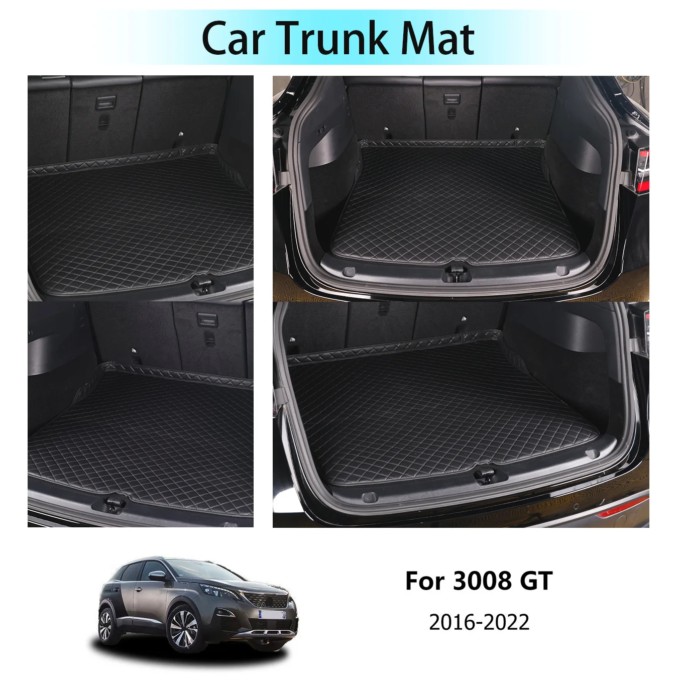 For 3008 GT For 2016-2022 Three Layer PVC Leather Stereo Full Cover Anti-Slip Car Mat Luxury Car Interior Floor Mats Accessories
For 3008 GT For 2016-2022 Three Layer PVC Leather Stereo Full Cover Anti-Slip Car Mat Luxury Car Interior Floor Mats Accessories