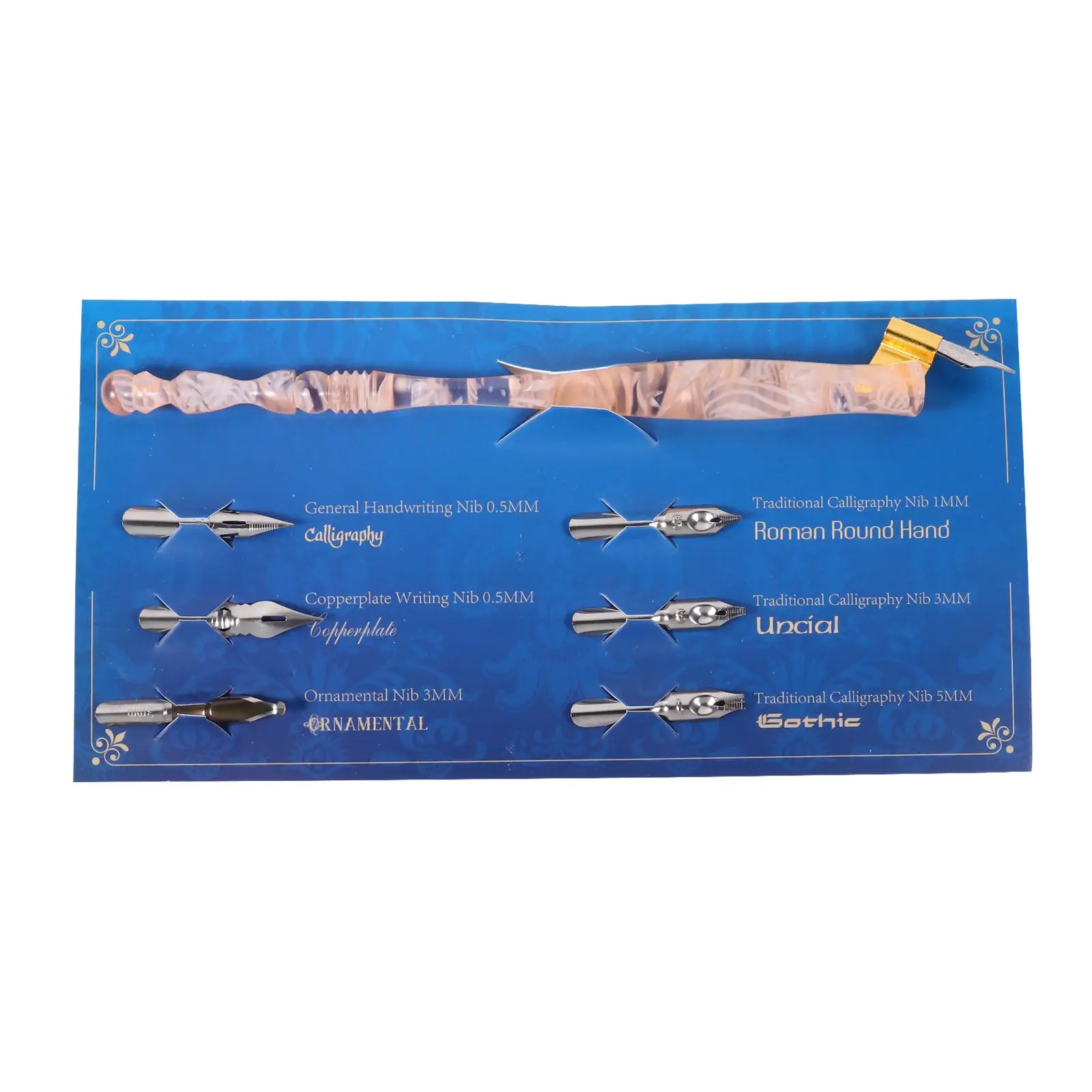 Dip Pen Set 6 Nibs Vintage Calligraphy Pens Starter Kit Lightweight Comfortable Gifts Supplies Paintbrush Tool
Dip Pen Set 6 Nibs Vintage Calligraphy Pens Starter Kit Lightweight Comfortable Gifts Supplies Paintbrush Tool