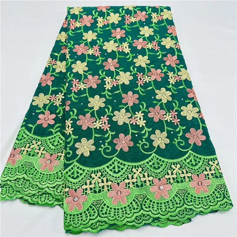 5 yard Swiss lace fabric latest heavy beaded Embroidery African 100% cotton fabrics Swiss voile lace popular Dubai style 29L8131
5 yard Swiss lace fabric latest heavy beaded Embroidery African 100% cotton fabrics Swiss voile lace popular Dubai style 29L8131