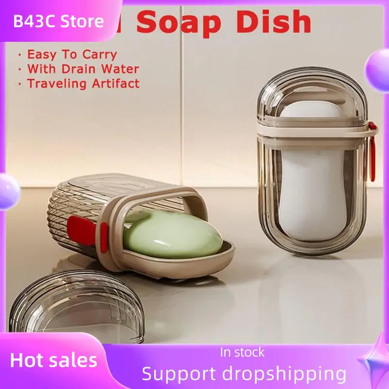 B14C Travel Soap Box With Lid And Drain Seal Portable Small Soap Box Travel Soap Box
B14C Travel Soap Box With Lid And Drain Seal Portable Small Soap Box Travel Soap Box