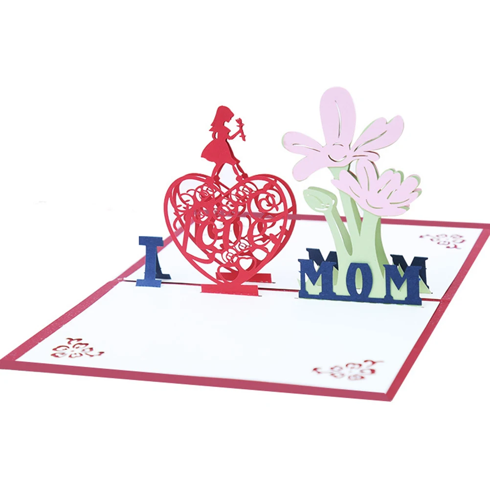 Up Greeting Cards for Mom Three Dimensional Mother's Day Card 3D Effect Creative Design Suitable Women's Day Birthday
Up Greeting Cards for Mom Three Dimensional Mother's Day Card 3D Effect Creative Design Suitable Women's Day Birthday