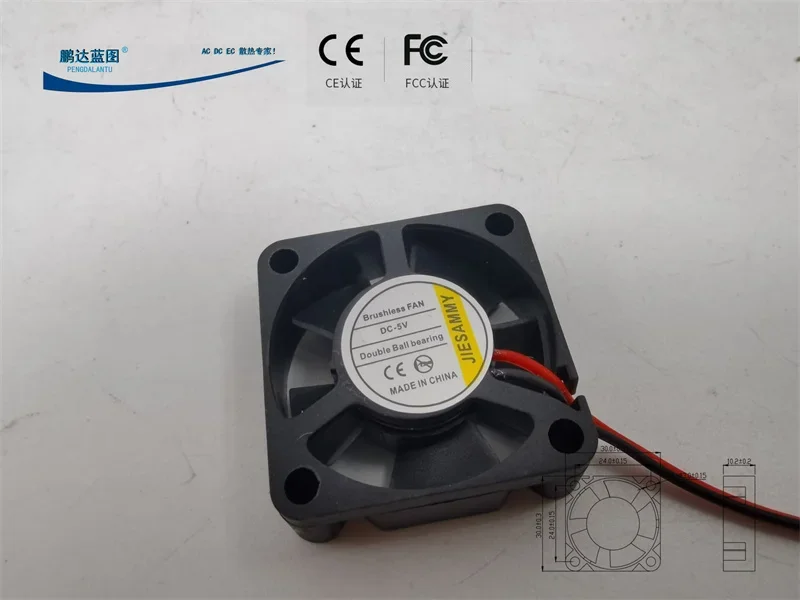 pa High-Turn 3010 Double Ball Bearing 3cm 24v12v5v DC Cooling 30*30*10MM
pa High-Turn 3010 Double Ball Bearing 3cm 24v12v5v DC Cooling 30*30*10MM