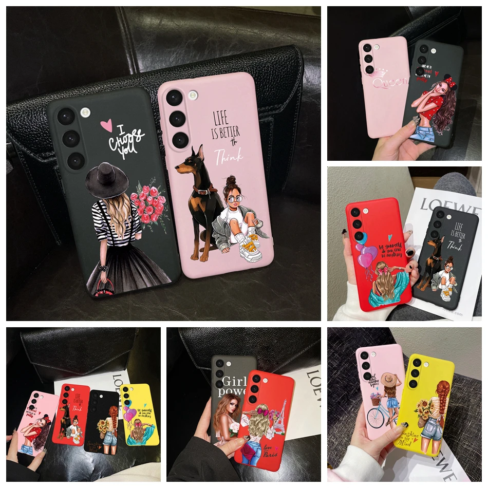 For Samsung Galaxy S23 Ultra Plus 5G Case Flower Girls Soft Silicone Back Cover For Samsung S 23 S23Ultra S23Plus Fundas Coque
For Samsung Galaxy S23 Ultra Plus 5G Case Flower Girls Soft Silicone Back Cover For Samsung S 23 S23Ultra S23Plus Fundas Coque