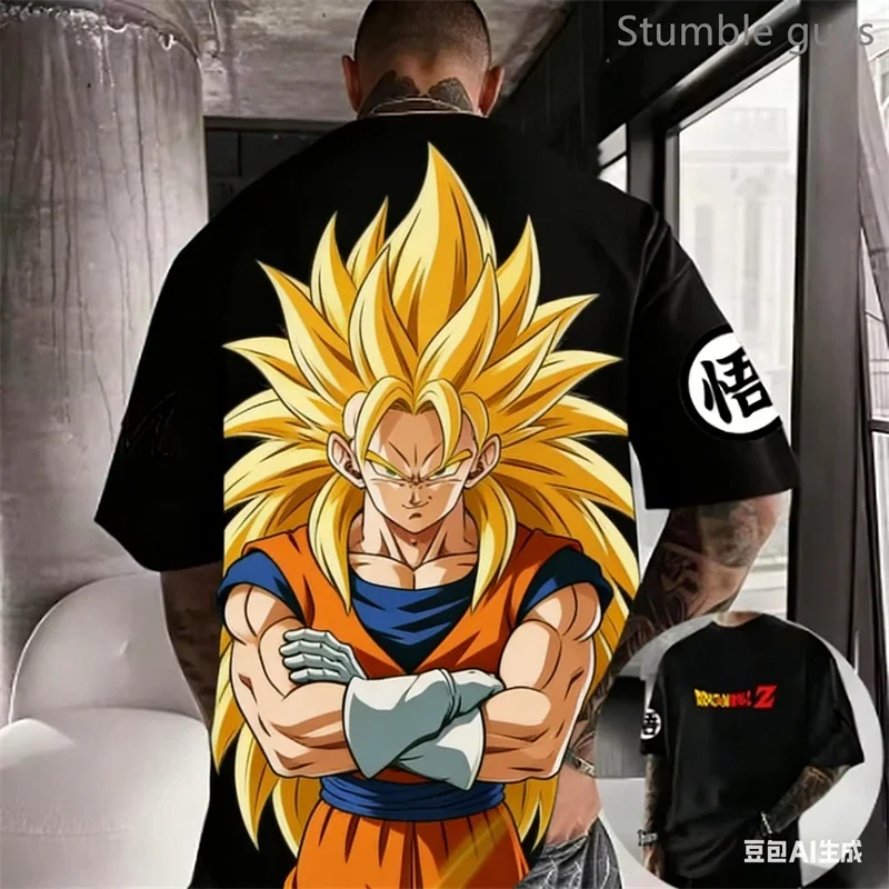 Summer Men's Dragon Ball GT T-Shirt Fashion Casual Anime Kids Tee Man Gym Workout Clothes Jersey Sportswear For Gym
Summer Men's Dragon Ball GT T-Shirt Fashion Casual Anime Kids Tee Man Gym Workout Clothes Jersey Sportswear For Gym