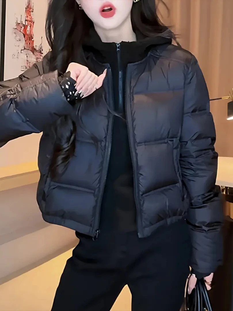 Thickened Stand Collar Short Coat Women's Casual Bread Style Cotton Jacket Loose Fit Winter New Arrival Warmth Comfortable
Thickened Stand Collar Short Coat Women's Casual Bread Style Cotton Jacket Loose Fit Winter New Arrival Warmth Comfortable