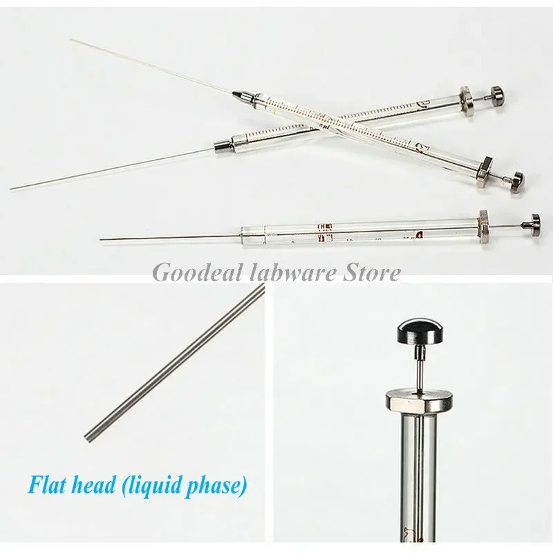 1pcs 0.5ul to 1000ul Micro injector with flat head Laboratory liquid chromatography experiment Micro Sampler
1pcs 0.5ul to 1000ul Micro injector with flat head Laboratory liquid chromatography experiment Micro Sampler