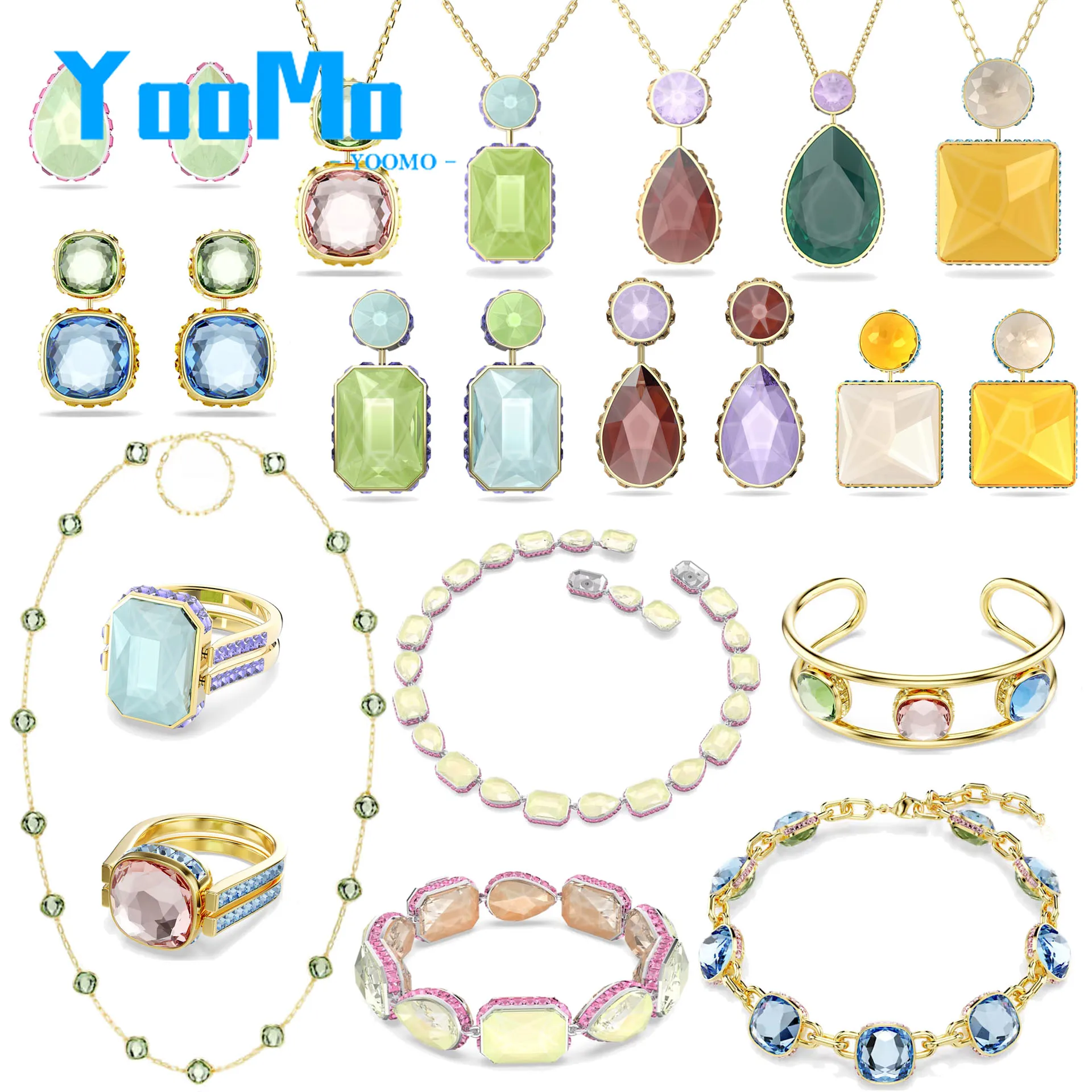 Double-Sided Crystal Octagonal Cut Romantic Original Fine Jewelry Sets Geometric Bracelet Flip Crystal Necklace Gift for Women
Double-Sided Crystal Octagonal Cut Romantic Original Fine Jewelry Sets Geometric Bracelet Flip Crystal Necklace Gift for Women