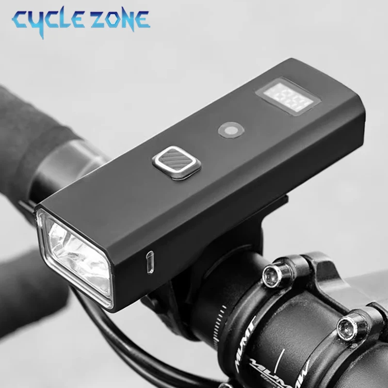 Intelligent Light Sensor Bike Headlight Digital Display Bicycle Front Light Type-C Rechargeable 4 Modes Lamp Cycling Accessories
Intelligent Light Sensor Bike Headlight Digital Display Bicycle Front Light Type-C Rechargeable 4 Modes Lamp Cycling Accessories