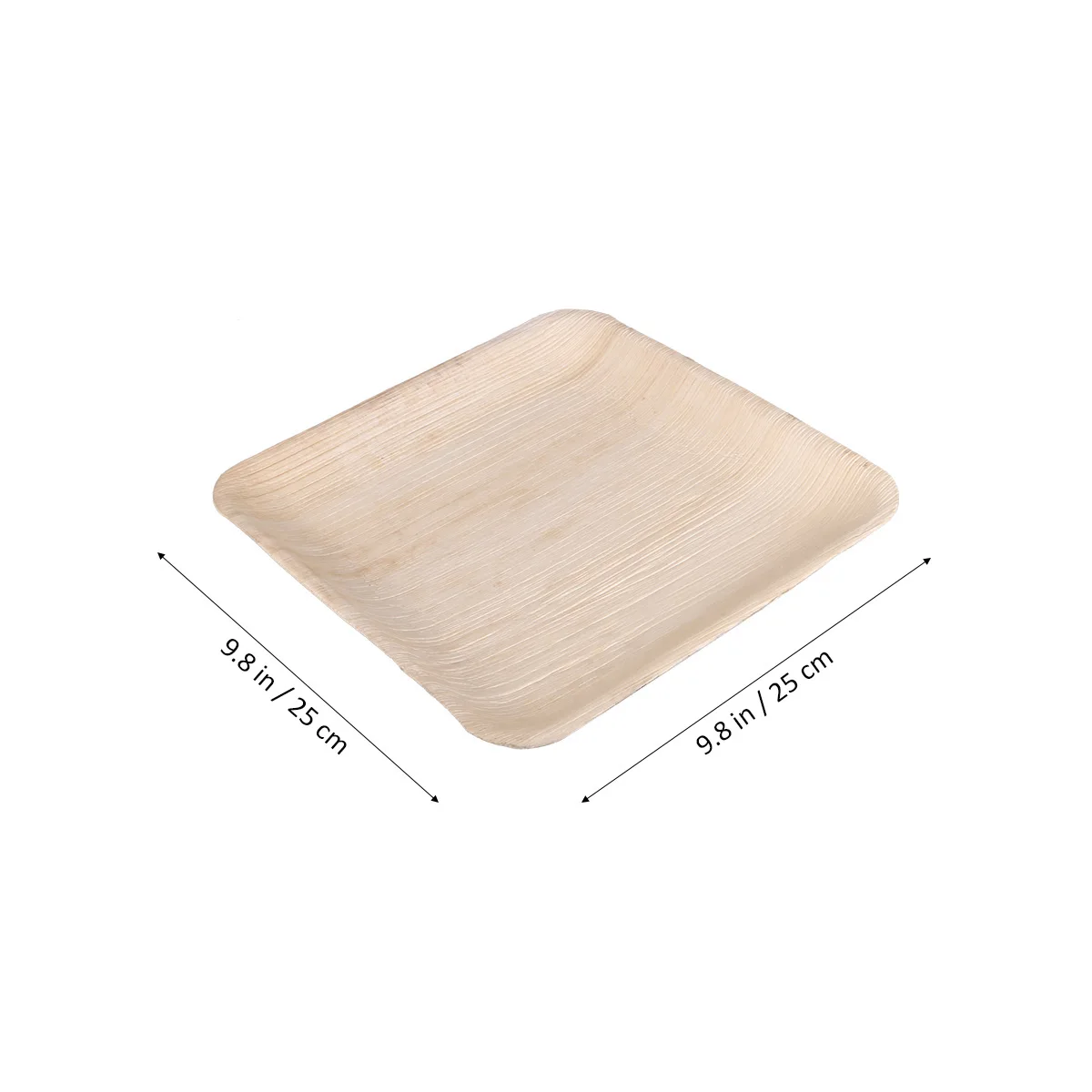 10 PCS Disposable Plate Party Service Tray Paper for Birthday Barbecue Plates Wooden 
10 PCS Disposable Plate Party Service Tray Paper for Birthday Barbecue Plates Wooden