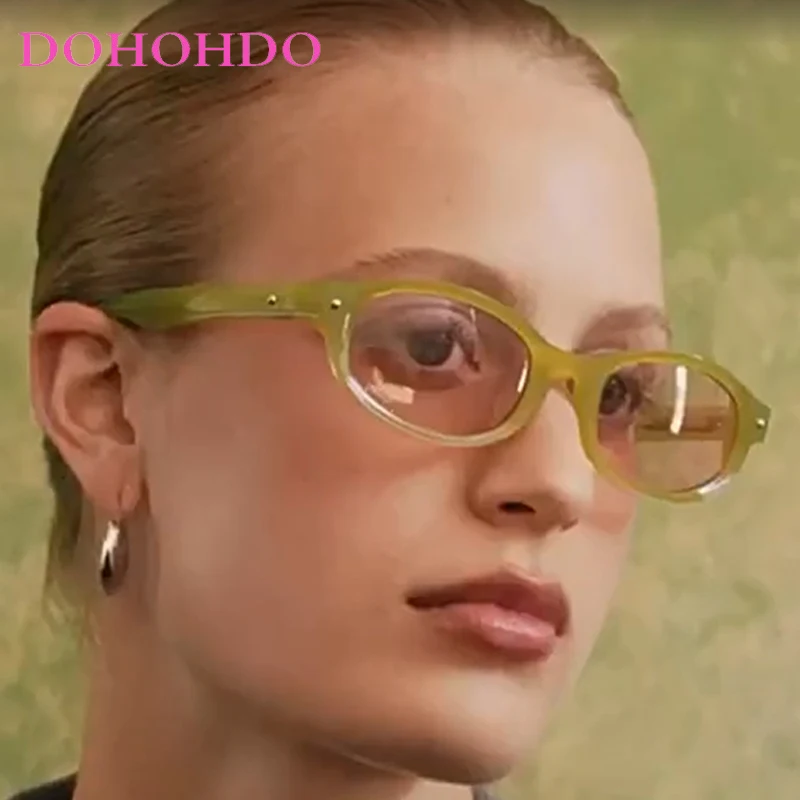 DOHOHDO 2025 Oval Retro Sunglasses Women Fashion Leopard Champagne Eyewear Fashion Brand Designer Sun Glasses Shades Lady UV400
DOHOHDO 2025 Oval Retro Sunglasses Women Fashion Leopard Champagne Eyewear Fashion Brand Designer Sun Glasses Shades Lady UV400