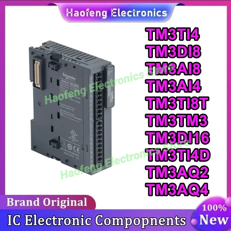 TM3TI4 TM3DI8 TM3AI8 TM3AI4 TM3TI8T TM3TM3 TM3DI16 TM3TI4D TM3AQ2 TM3AQ4 модуль Новый оригинальный на складе
TM3TI4 TM3DI8 TM3AI8 TM3AI4 TM3TI8T TM3TM3 TM3DI16 TM3TI4D TM3AQ2 TM3AQ4 модуль Новый оригинальный на складе