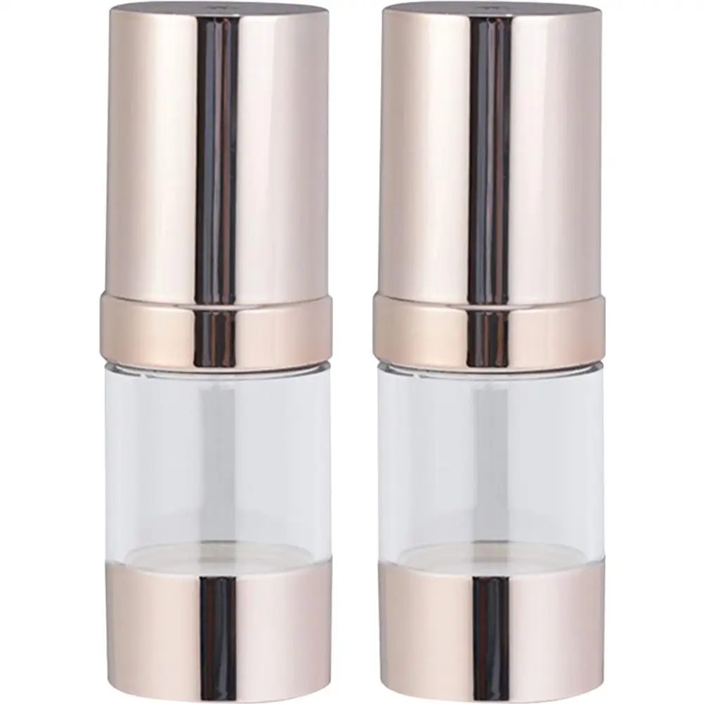 Vacuum Bottle Airless Pump Containers Durable Travel Toiletry Jars Lotion Dispenser Sub Bottles Reusable Storage
Vacuum Bottle Airless Pump Containers Durable Travel Toiletry Jars Lotion Dispenser Sub Bottles Reusable Storage