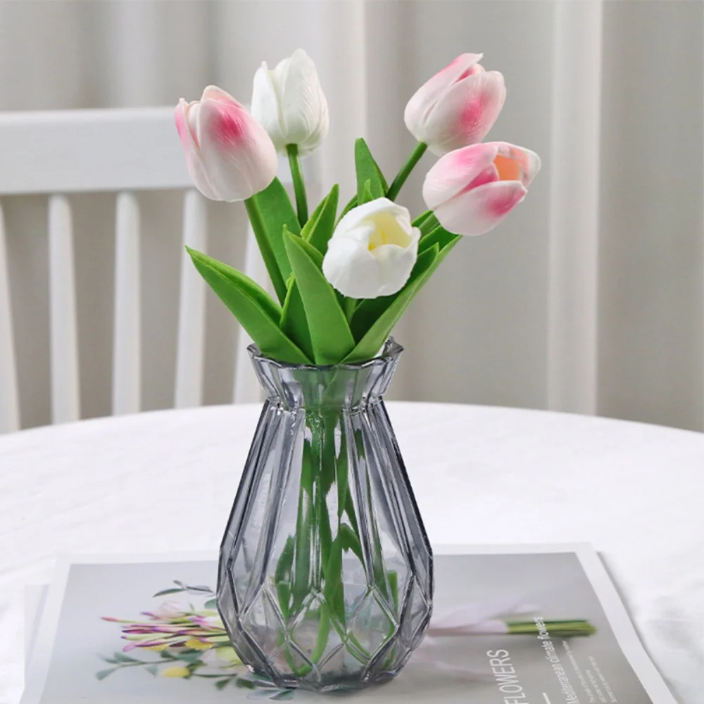 10Pcs 33cm Tulip Artificial Flowers Bouquet Real Touch PU Fake Flowers for Home Garden Living Room Decor Wedding Decoration
10Pcs 33cm Tulip Artificial Flowers Bouquet Real Touch PU Fake Flowers for Home Garden Living Room Decor Wedding Decoration