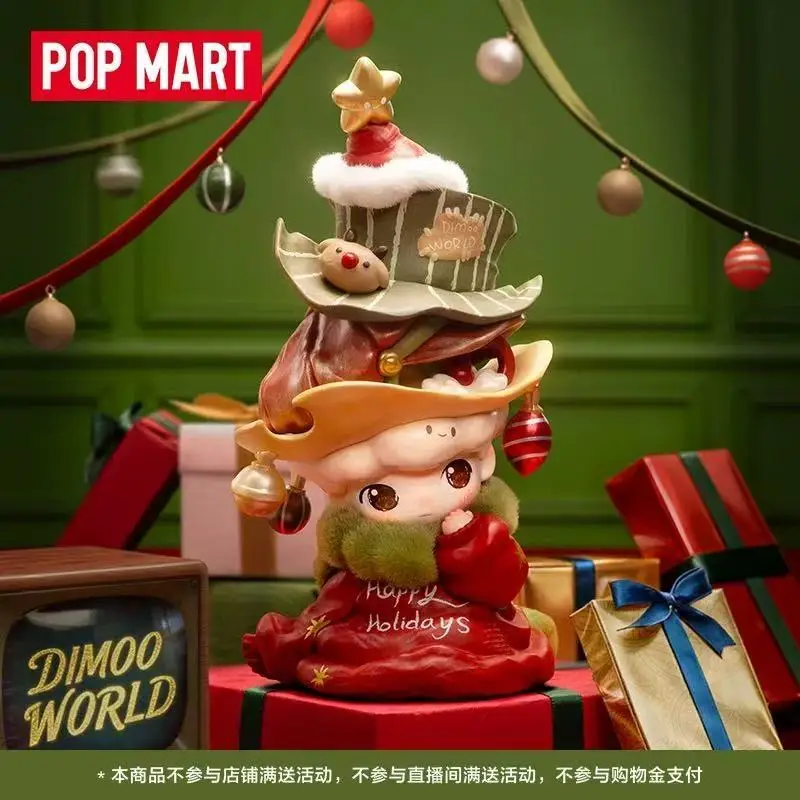 Подлинная тематическая коллекционная фигурка POPMART DIMOO World Christmas Tree с подвесной картой, модное праздничное украшение и подарочная игрушка
Подлинная тематическая коллекционная фигурка POPMART DIMOO World Christmas Tree с подвесной картой, модное праздничное украшение и подарочная игрушка