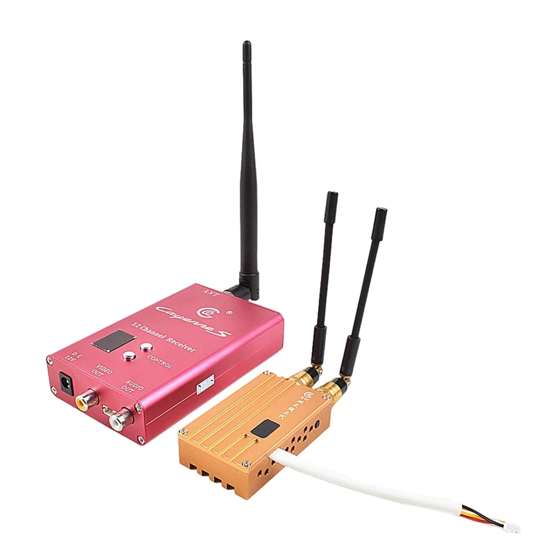 1.2G 8W High Power Wireless Analog Video Transmitter 12CH Receiver FPV Transmission System For RC Models UAV Airplane
1.2G 8W High Power Wireless Analog Video Transmitter 12CH Receiver FPV Transmission System For RC Models UAV Airplane