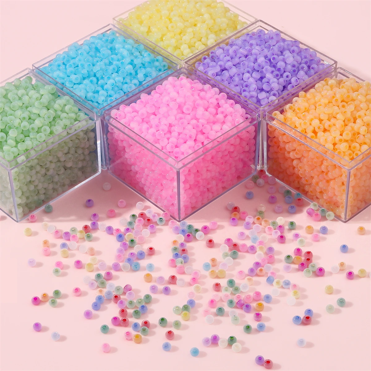 4mm Cat's Eye Jade Ice Glass Rice Beads for DIY Jewelry Charms, Bracelets, Necklaces Handmade 150pcs/bag
4mm Cat's Eye Jade Ice Glass Rice Beads for DIY Jewelry Charms, Bracelets, Necklaces Handmade 150pcs/bag
